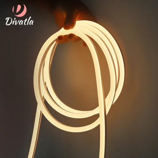 DIVATLA IP65 Waterproof Flexible Silicone Neon Strip Lights