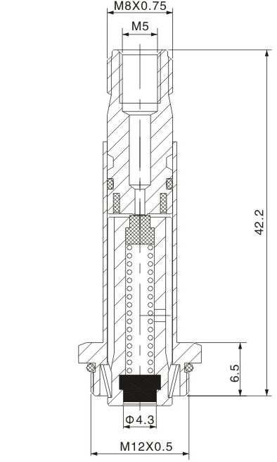 Dimension of BAPC309029005 Armature Assembly: