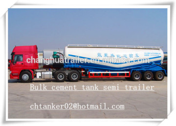 bulk cement tanker semi trailer