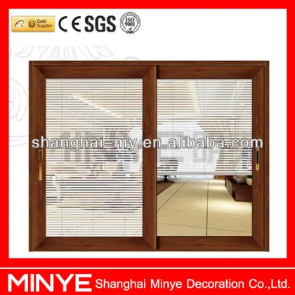 MORDEN DESIGN ALUMINUM WOODEN LOUVERED WINDOW / ALUMINUM CLAD WOOD WINDOW