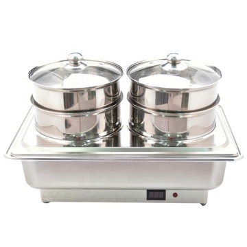 Newbel Chafing Dish with Gold Tiger Legs - 1/1 Size