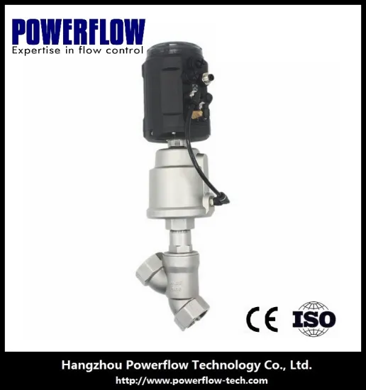 SS process control valve pneumatic