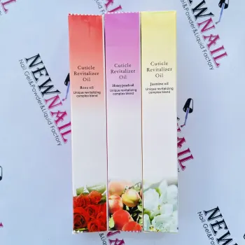 15 Flavors Organic Nail Oil Pen: Nail Art Tool for Repair and Nutrition