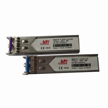 CWDM SFP 1.25Gbps Transceiver with Good DFB Wavelength Laser