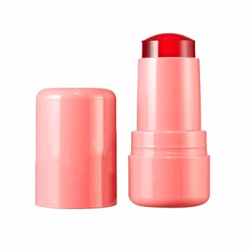 Natural Vegan Berry Water Jelly Lip & Cheek Stain - Cruelty-Free Pink Lips Tint Stick