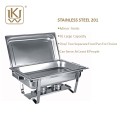 Stainless steel modern buffet chafing dish food warmer