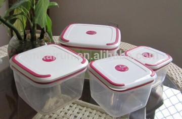 Set of 4 Microwavable Promotional Plastic Food Container