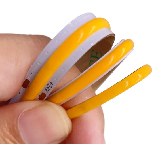 IP67 IP68 High Quality Changeable Decoration Cob LED Strip Light 12v 24v RGB Addressable