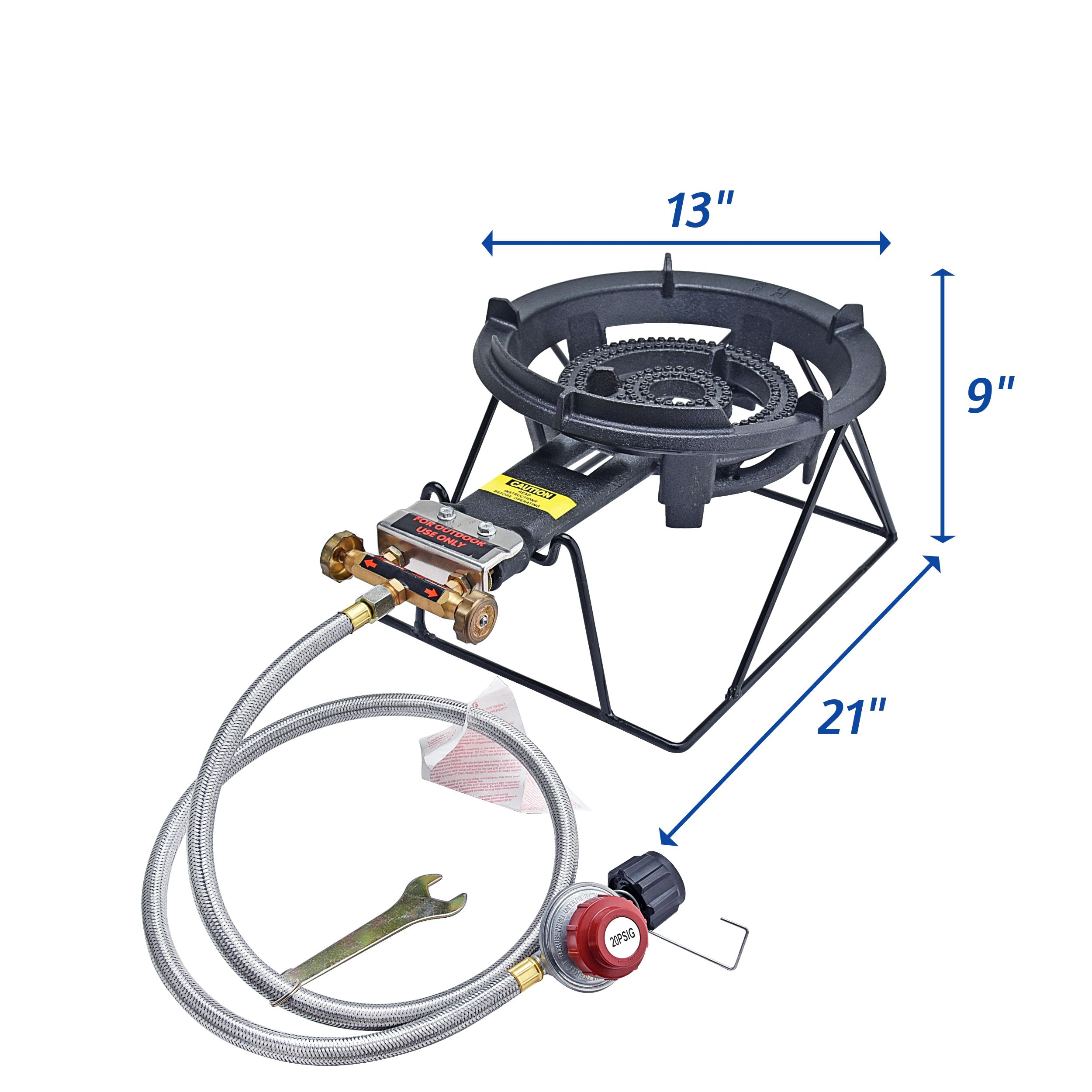 ARC Advanced Royal C ARc Outdoor Propane Burner Stove, 13