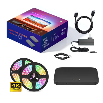TUYA APP Controlled RGBIC LED TV Backlight with 12 Scene Effects - Best Quality Support