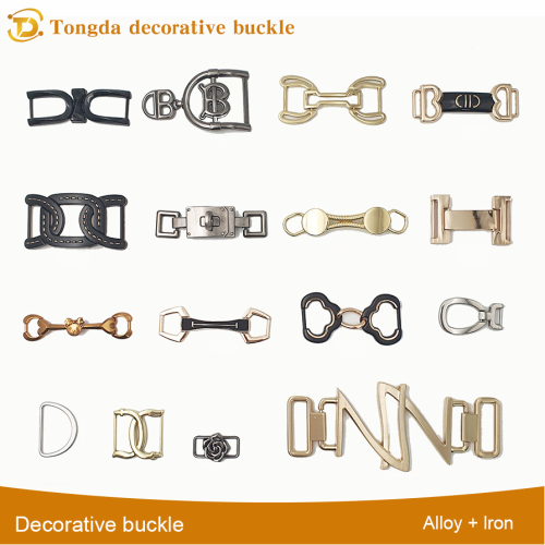 Ayakkabı ve Botlar için Dekoratif Tokalar Metal Zincirler