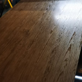Abat-jour en bois en acier galvanisé prépeint
