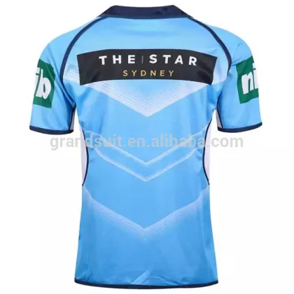 Christmas sales promotion rugby football wear thailand quality cheap rugby training shirt dri fit sublimated league rugby jersey