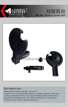 Linkboy factory price orignal supplier LBC012 Whisker Biscuit arrow rest archery arrow for hunting