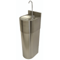 Public Stainless Steel Floor Mounted Drinking Fountain