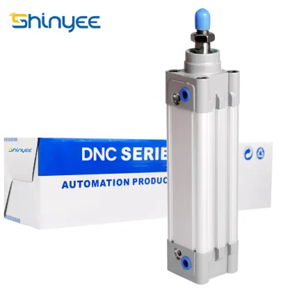 Custom SHINYEE Double Action Pneumatic Air Cylinder with 1000mm Stroke and ISO6431 Standards: Norgren Cylinder