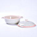 Set di pentole sicuro a microonde cucina cucina in ceramica da cucina