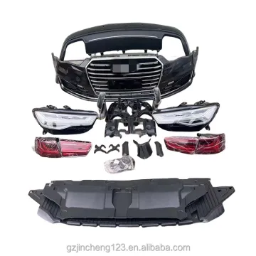 Auto Body Front Bumper Kit for Audi A6 C7 - Upgrade to New Model Bumper Assembly