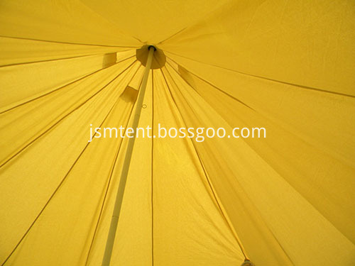 Central Pole Canvas Bell Tents