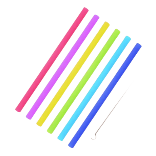 boba straw silicone