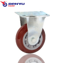 4Inch 5Inch Medium Duty PU Caster Rigid Wheel