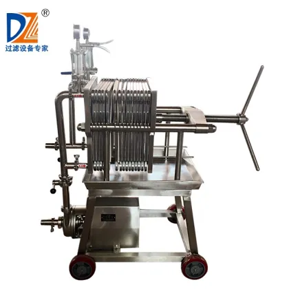 Shanghai Dazhang High Quality Stainless Steel Filter Press for Wine and Juice Filtration