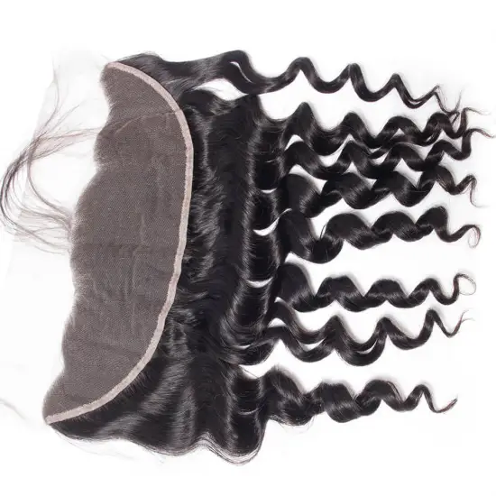 cheap Wholesale 100% human raw virgin remy Mink brazilian virgin hair  extension transparent Swiss Lace Front Closure vendor