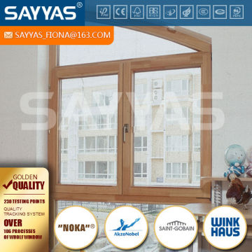 special shape wood window