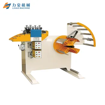 2-in-1 Decoiler Straightener Machine for Steel Metal Coil Straightening