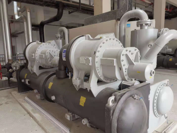 Pompa di calore dell'acqua a vite d'acqua