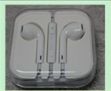 Stylish design Iphone5 white earphones wholesale