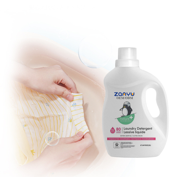 Hypoallergenic Baby Laundry Detergent - 2L Germ Free Formula for Gentle Cleaning