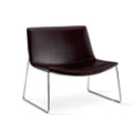 Cadeira lounge estofada estilo moderno dos EUA