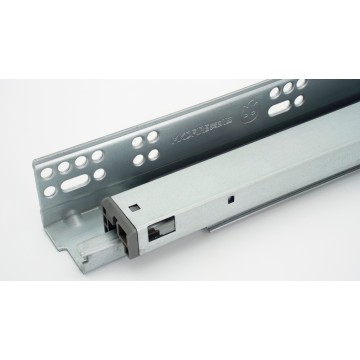 Volledige extensiebuffering Soft Close Undermount Lade Slide