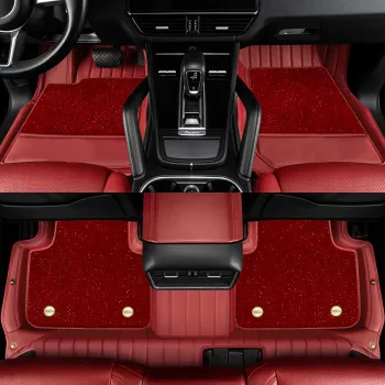 Hot Sale Custom 3D/5D Leather Car Mats for Toyota and Honda