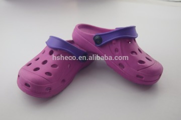 EVA comfort child plastic garden shoes fashion clogs