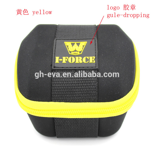 Custom colorful shockproof eva watch carrying case with foam insert