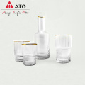 ATO Glass Bottle With 3 Water Glass cups