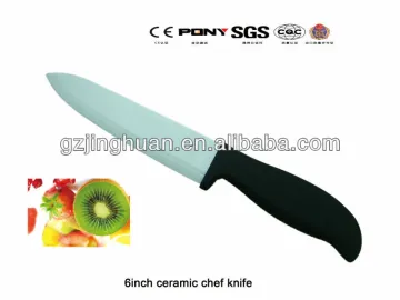 colored kitchen ceramic chef knife