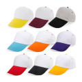 2 Color Five Panel Polyester Promotional Cap