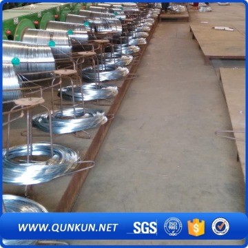 Anping Factory Supply Galvanized Steel Wire, Galvanized Flat Wire with Lower Price