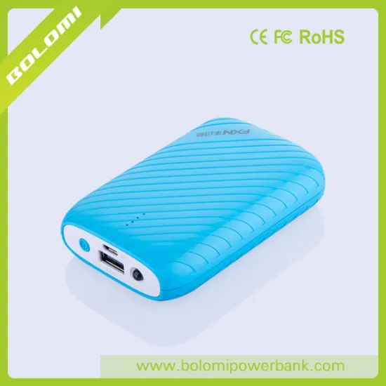 2016 Promotion mini Mobile Charger, Lithium Battery Leather Case Mobile Power Bank 6000mah, smart power bank