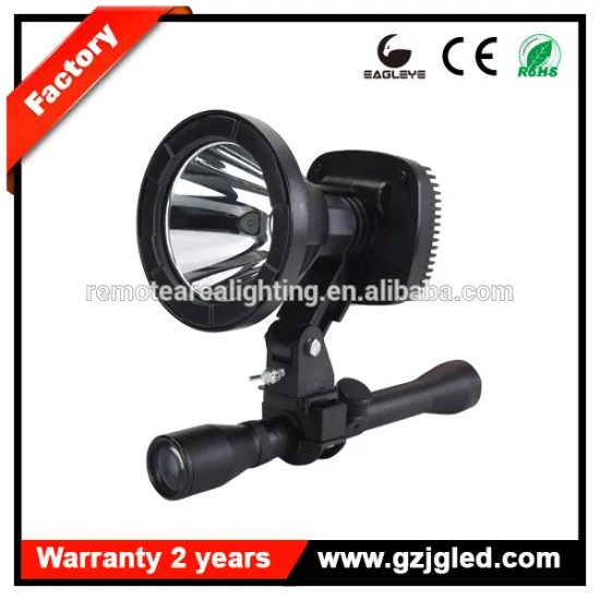 5JG-T61LED-G manufacturer ABS housing 810Lm 10w rechargeable scope mounted light outdoor spotlight