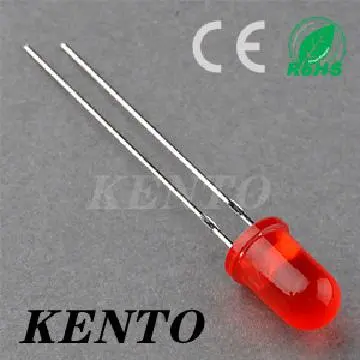 5mm Round Red Diffused Lens Led Diode