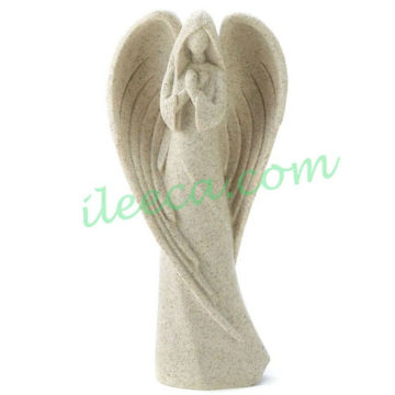 Angel stone statue contemporary sculpture