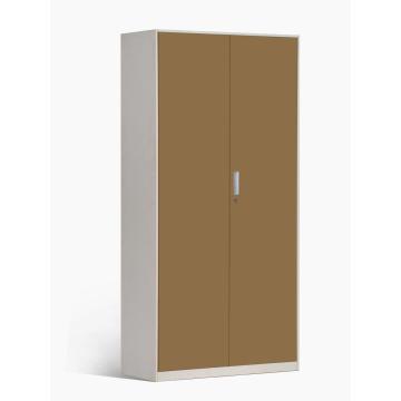 Narrow Frame 2 door Metal Cabinet with Shelves