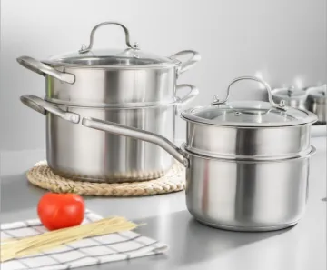 High Quality Stainless Steel Steamer Pot Milk Pot