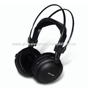 Comfortable Wearing Headband Infrared Wireless Stereo Headphones with Single Channel