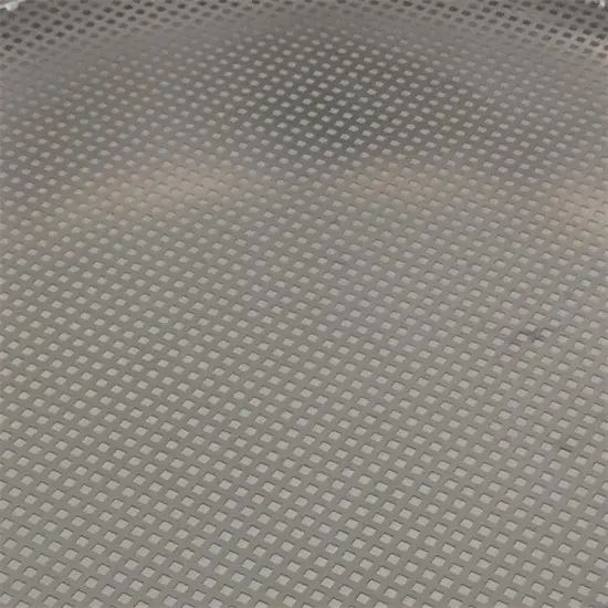 3 mm perforated mesh plate