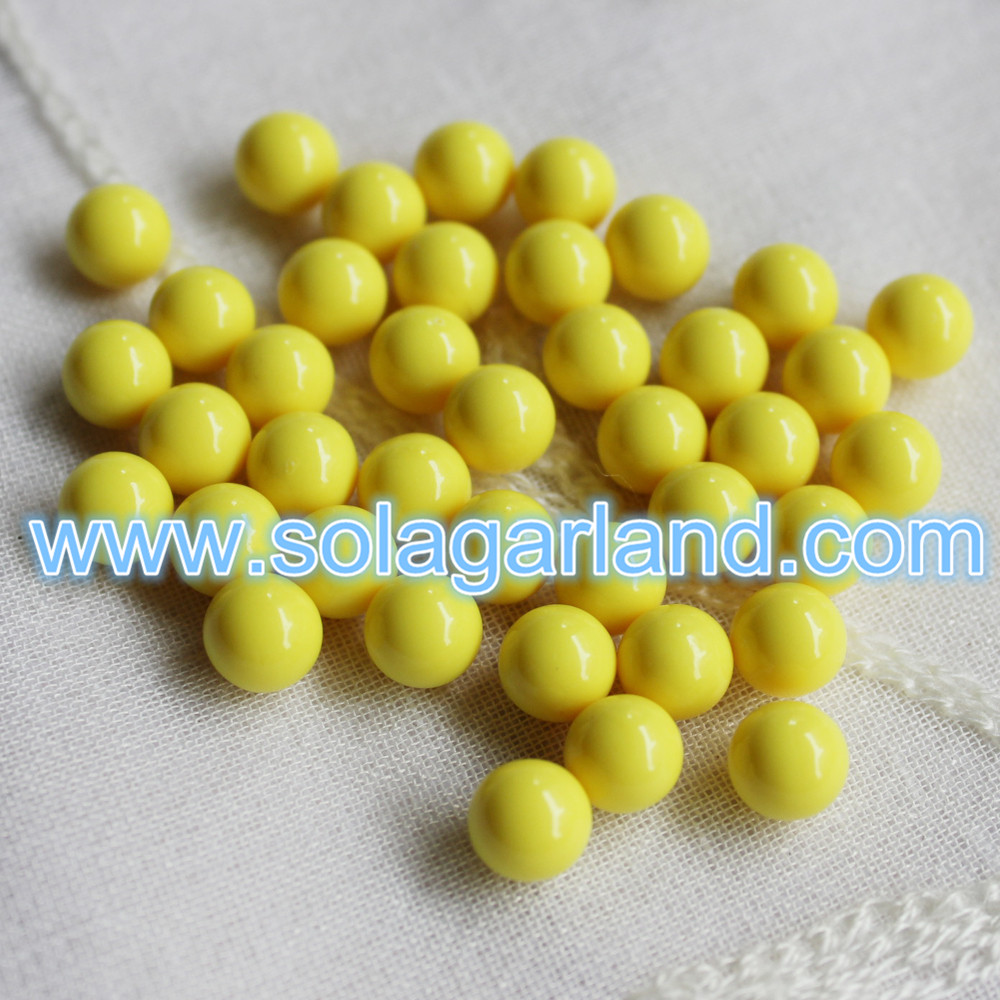 Imitation Pearl White Beads